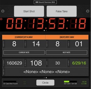 Bespoke logging & control for Sound Devices 6-Series mixer/recorders using MovieSlate